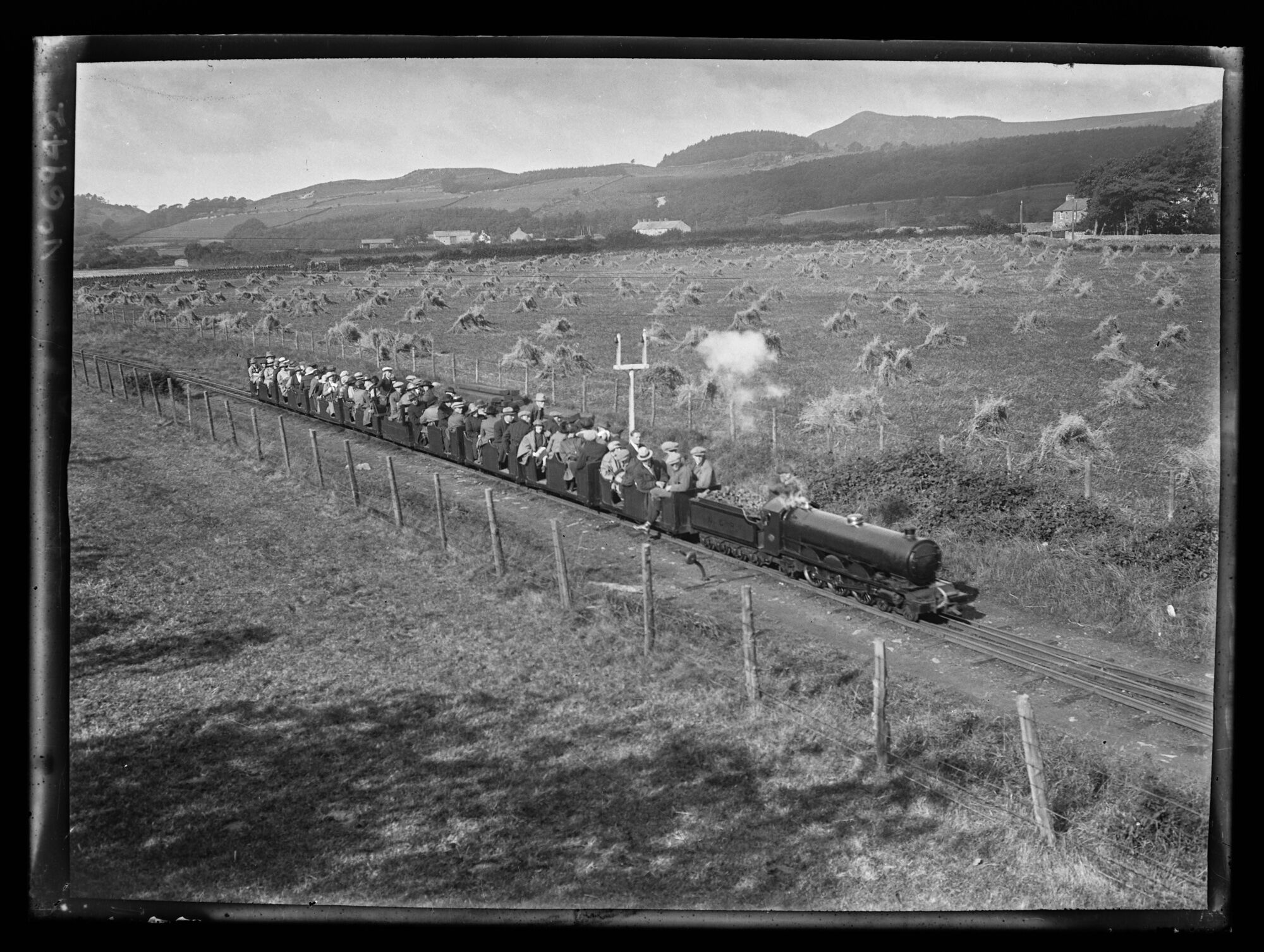 Ravenglass and Eskdale Railway train, Irton, Eskdale