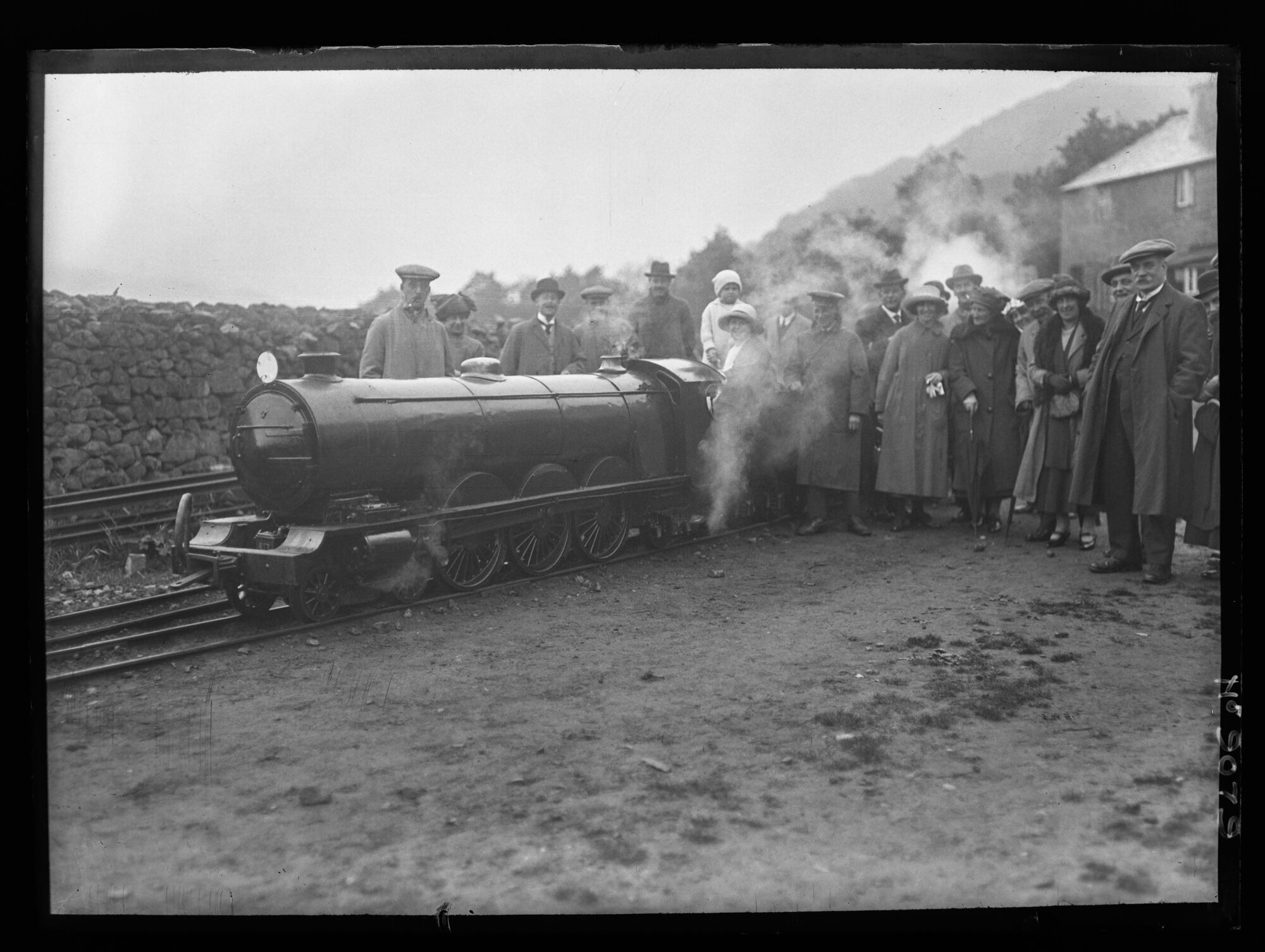 Ravenglass and Eskdale Railway train, Dalegarth, Eskdale