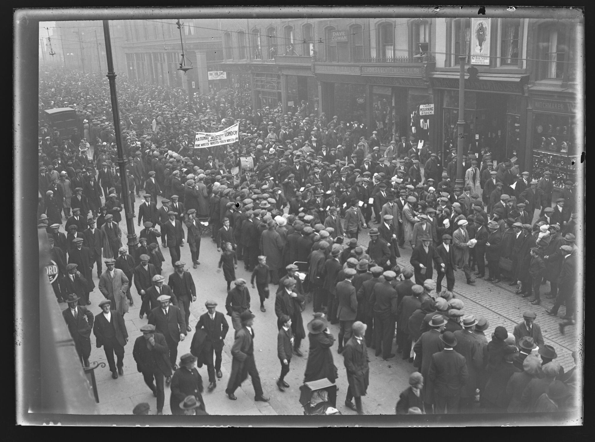 Unemployed March To London, Duke Street, Barrow-in-Furness