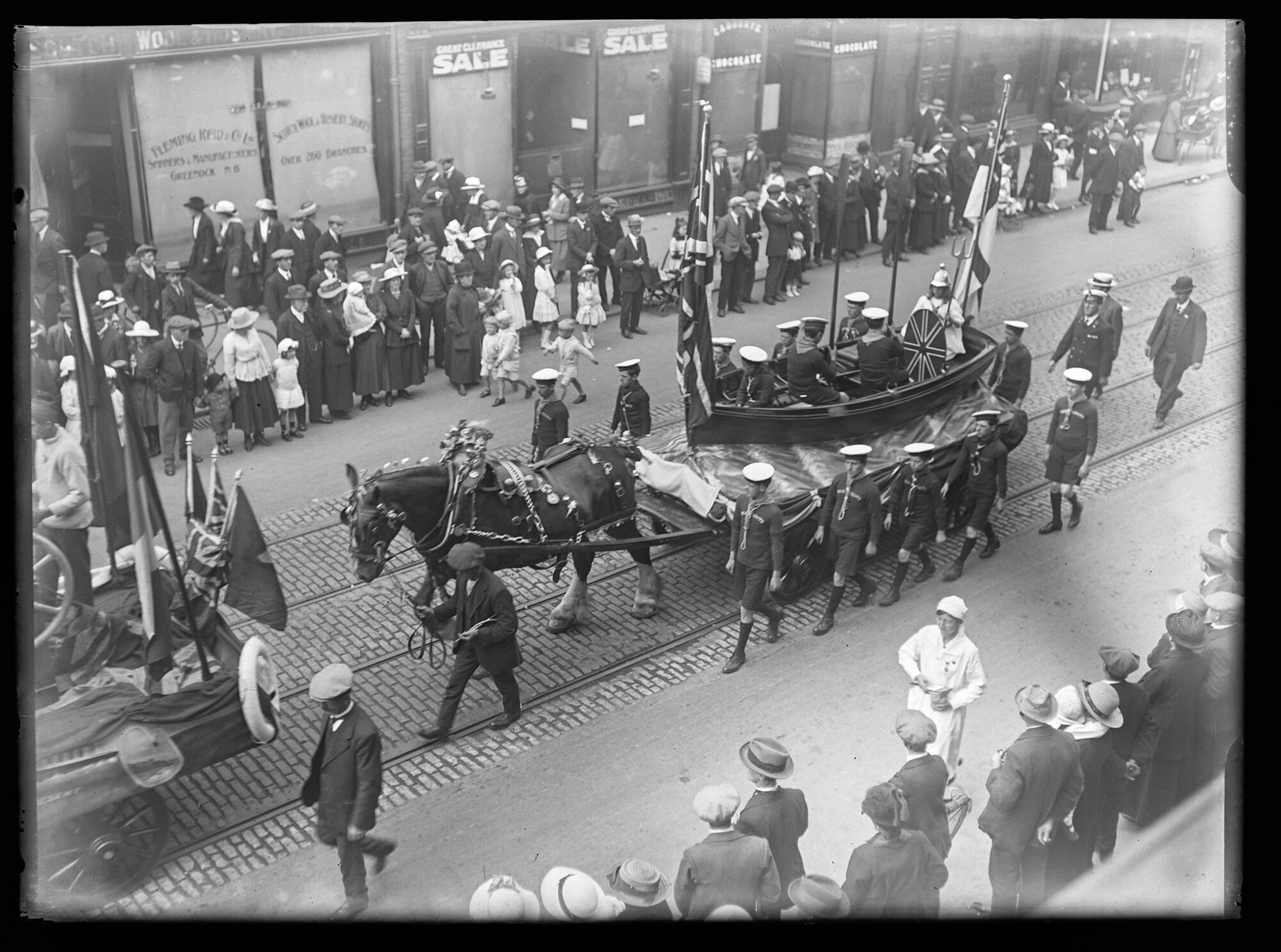 Victory Celebration Parade 1914-18 War, Barrow-in-Furness